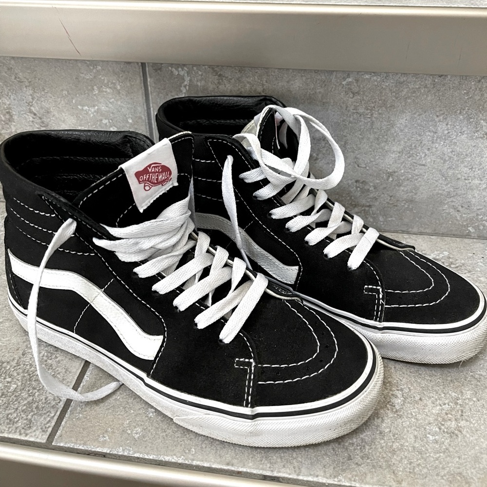 Vans high tops - black
